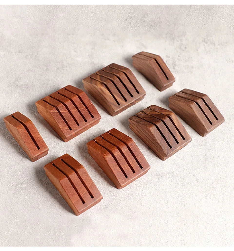 Wiederverwendbarer Holz Kaffeefilterhalter für Espresso Siebträger