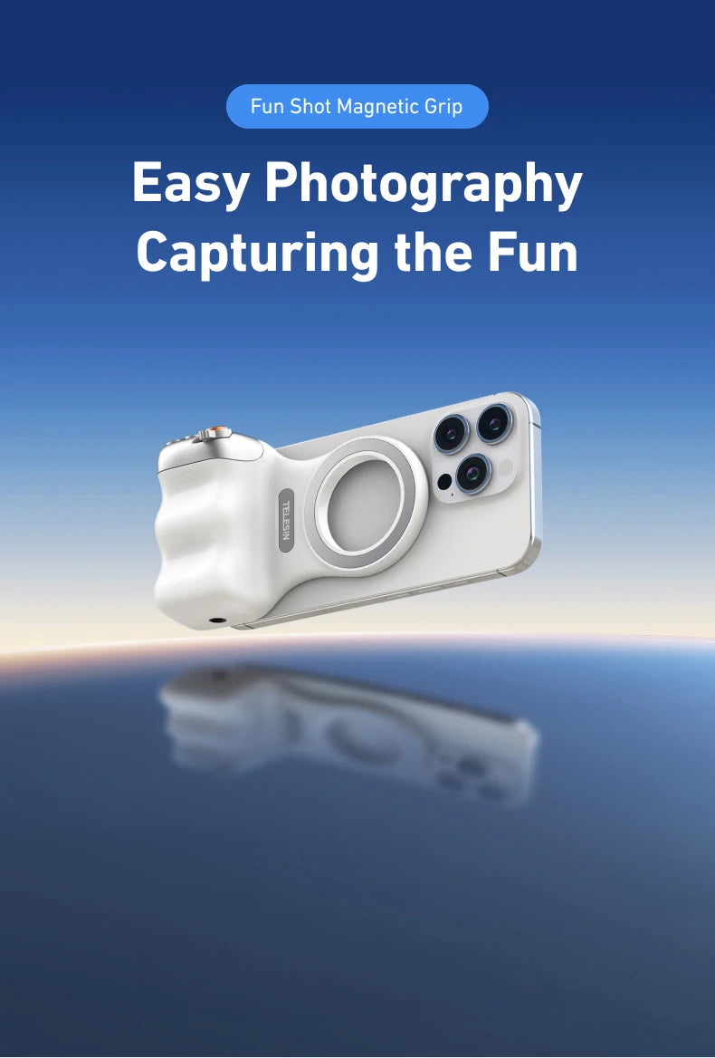 Magnetischer Smartphone-Handgriff mit Bluetooth Fernbedienung