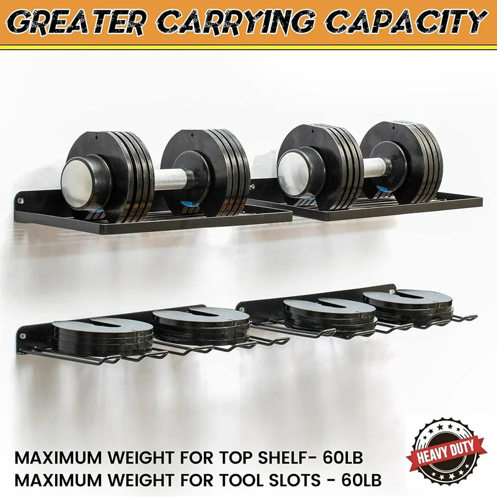 Platzsparende Elektrowerkzeug Wandhalterung aus Eisen für Werkstatt