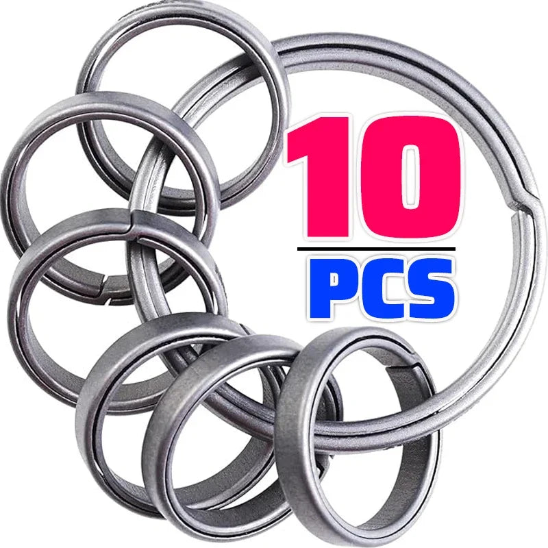 Schlüsselanhänger aus Titanlegierung mit sicherer O Schnalle für Männer-Yabubest - Home & More