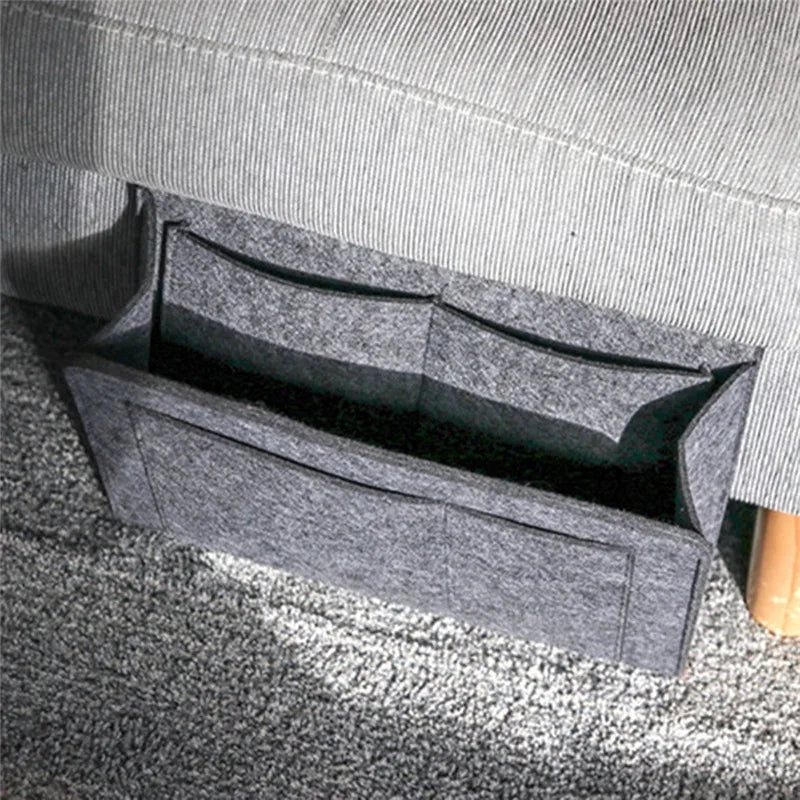Praktischer Filz Aufbewahrungsorganizer für Bett und Sofa