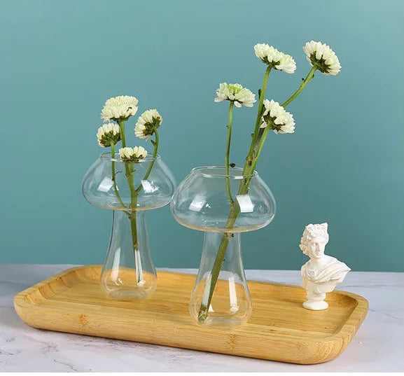 Kreative Pilz Glas Cocktail Trinkgläser im 2er Set