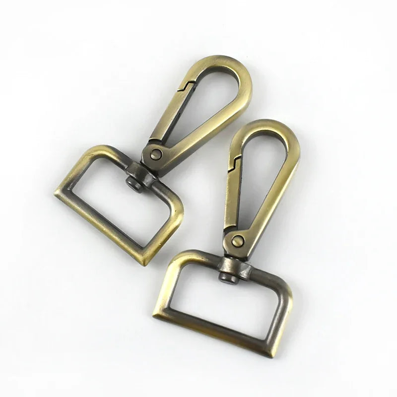 Metall Karabiner Schnallen 25mm 5 10 oder 20 Stück für Taschen DIY Zubehör