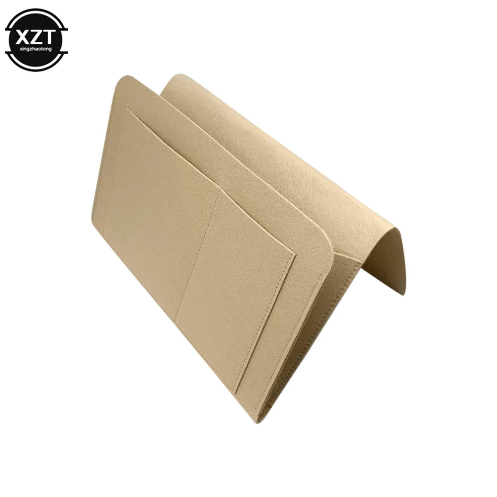 Filz Nachttisch Organizer für Bett Sofa mit vielseitigen Taschen Stauraum