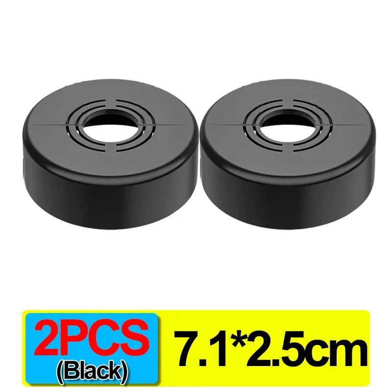 Abnehmbare Dekorative Abdeckung für Wasserhahn, Rohr - Eckventil – Bad Küche