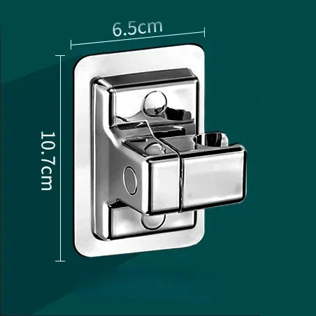 Verstellbarer Duschhalter mit 360 Grad Drehung Saugnapf ohne Bohren