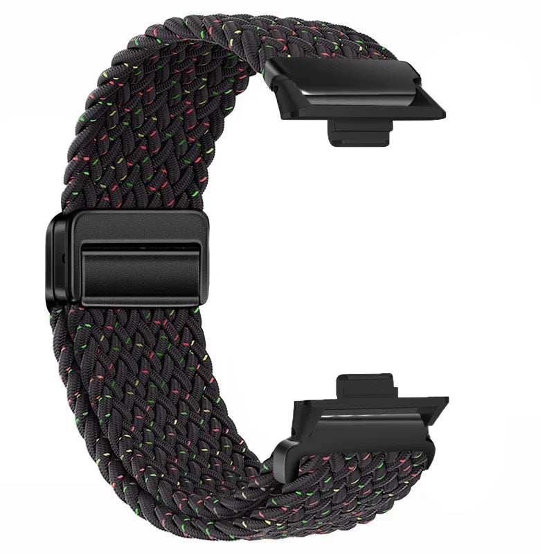 Verstellbares Nylon-Schlaufenarmband mit Magnetverschluss für Sportuhren