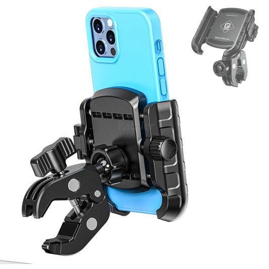 Motorrad Telefonhalterung mit 1s Schloss und 360° Rotation-Yabubest - Home & More