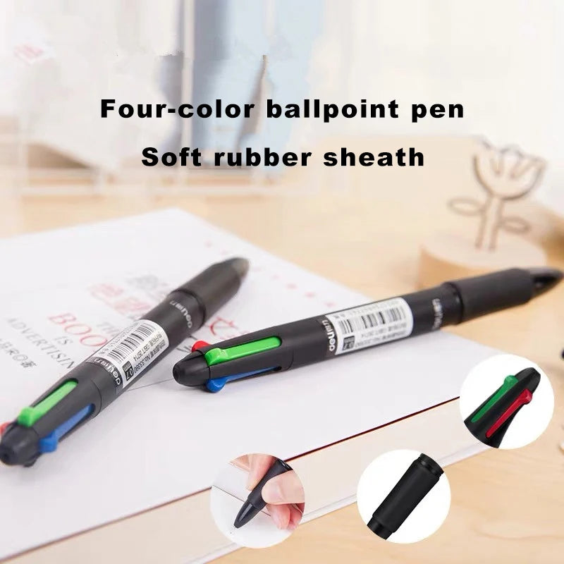 4in1 Kugelschreiber mit 0,7mm Spitze für Schule und Büro
