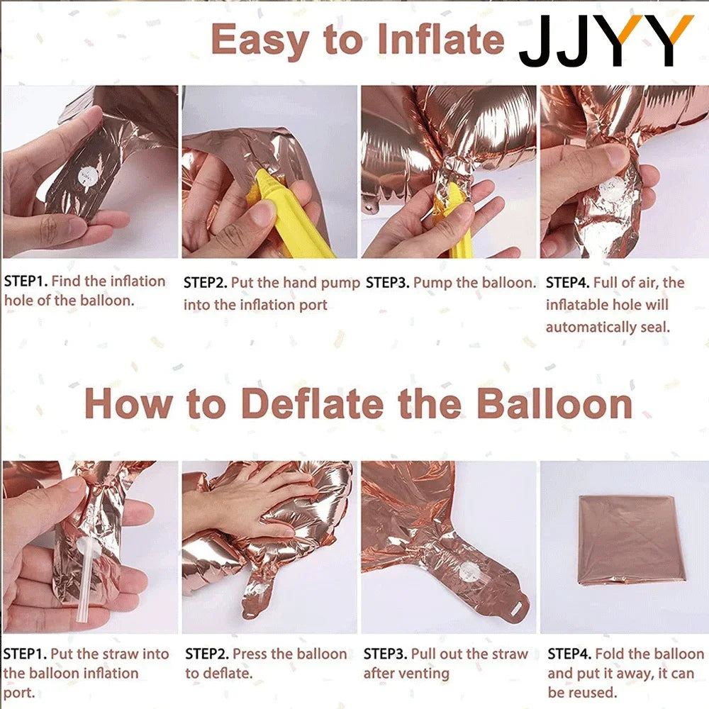 Festliches Ballon Set für Geburtstag und Party Dekoration