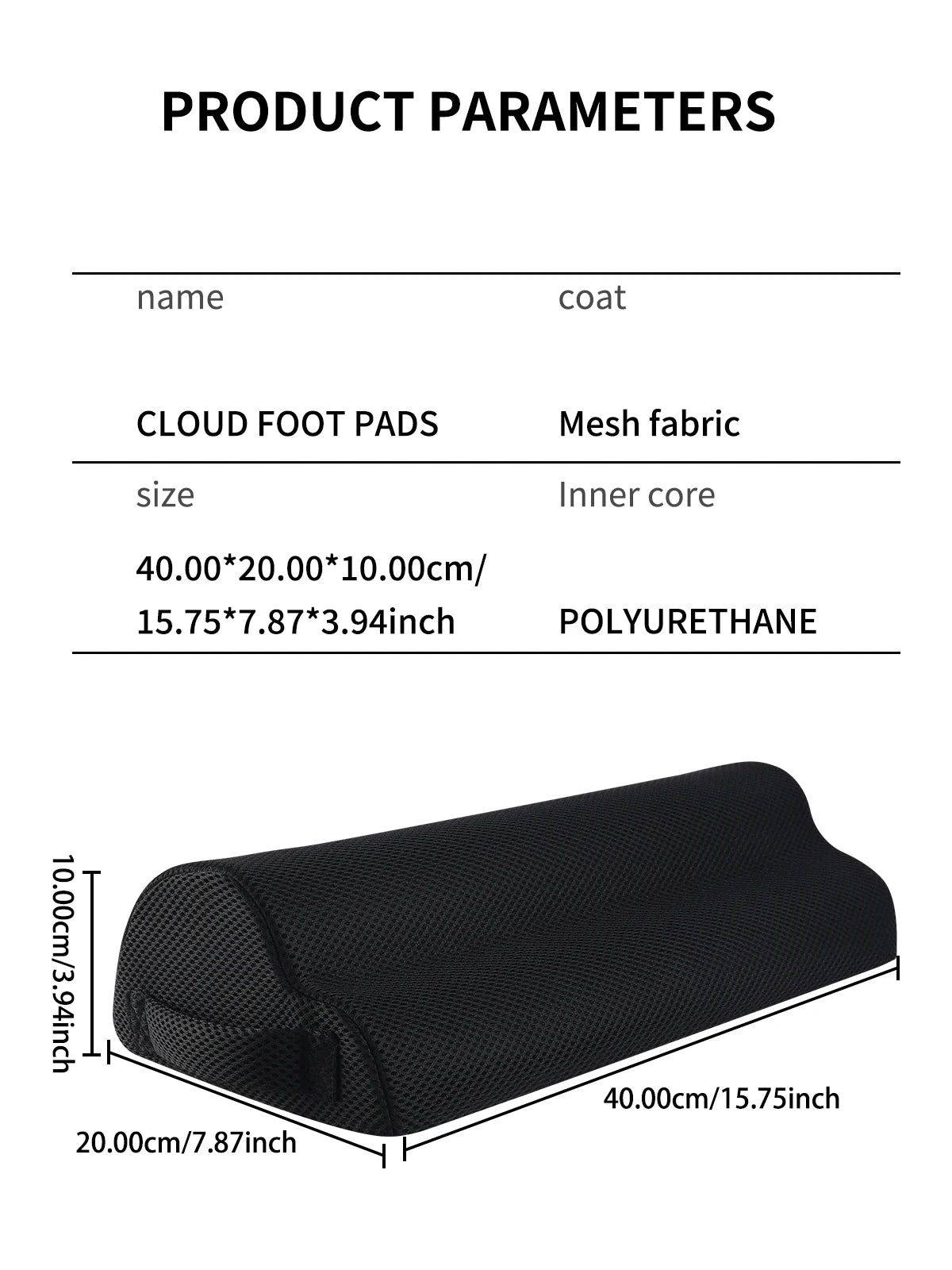 Ergonomisches Schreibtisch-Fußstützpolster zur Schmerzreduktion-Yabubest - Home & More
