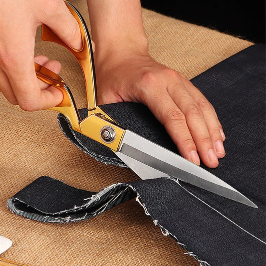 Edelstahl Schneiderschere 20-27cm ergonomisch für Stoff und Textilien
