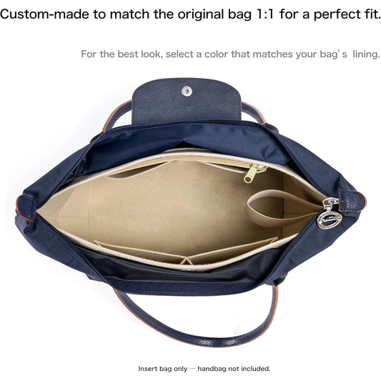 Organizer Einsatz aus Filz für große und kleine Taschen zur Aufbewahrung-Yabubest - Home & More