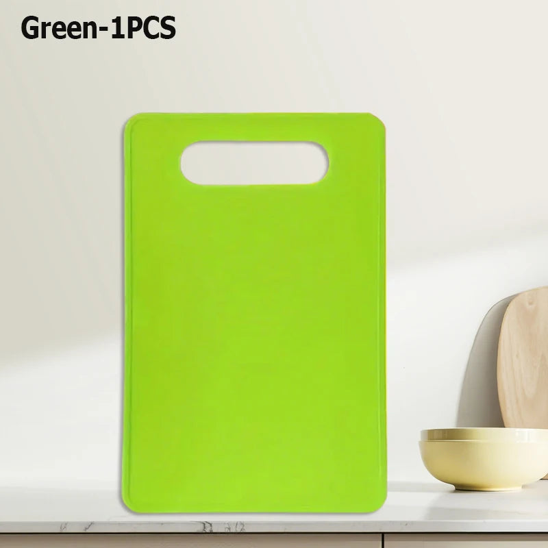 Flexibles Küchenschneidebrett aus Kunststoff rutschfest für Fleisch Gemüse