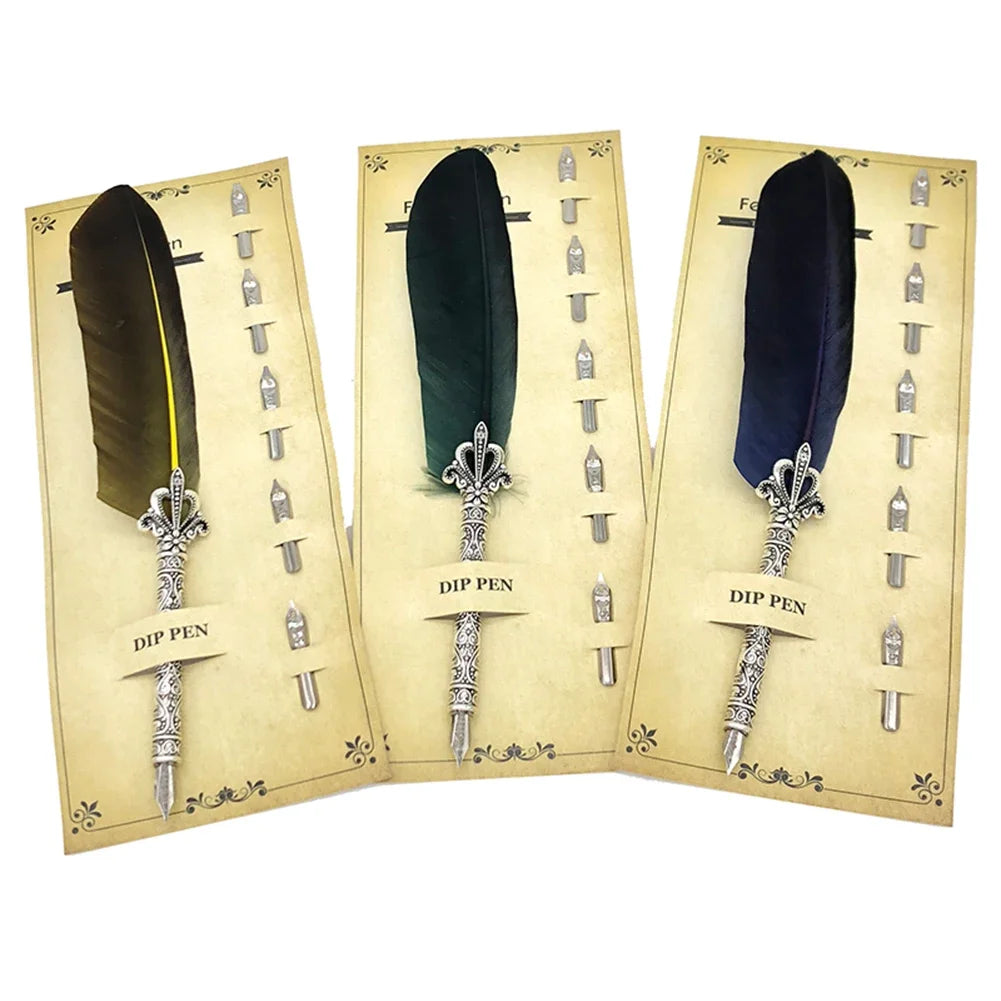 Elegantes Kalligraphie Tauchstift Set für stilvolles Schreiben