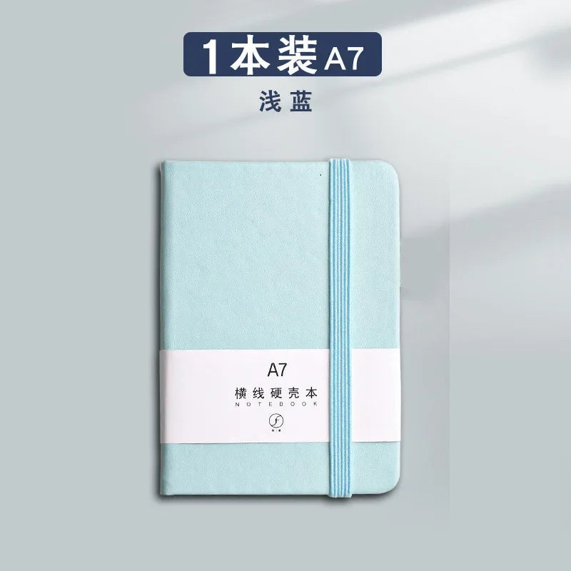 A7 Mini Notizbuch Tasche für unterwegs - praktischer Organizer für Schule - Büro
