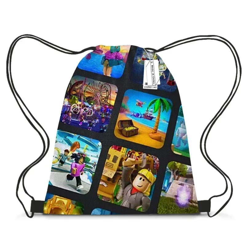 Anime Rucksack Polyester Schüler Tasche Cartoon Für Jungen Mädchen