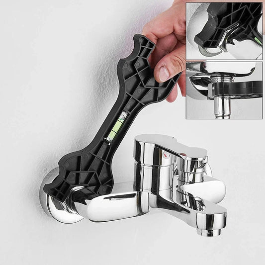 Multifunktions Doppel-Schlüssel für Wasserhahn Rohr – Sanitär Reparatur