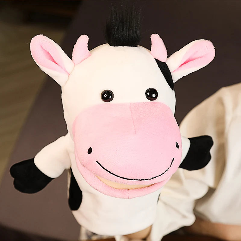 Kuschelweiche Handpuppen als Lernspielzeug für Kinder