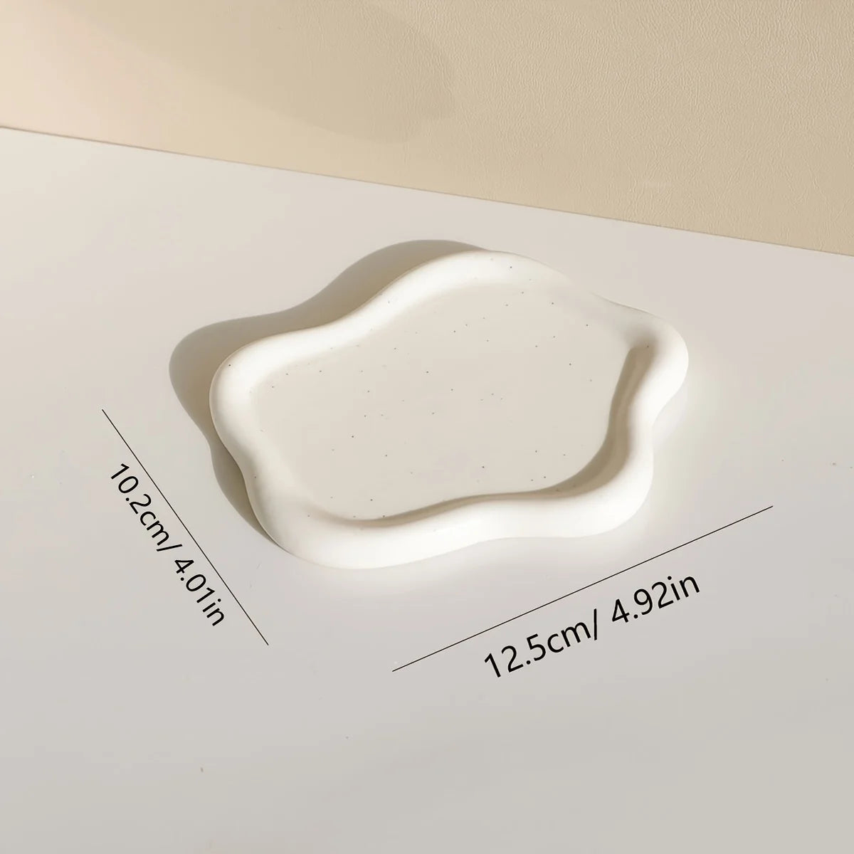 Keramik Schmucktablett Wolkenform als eleganter Organizer