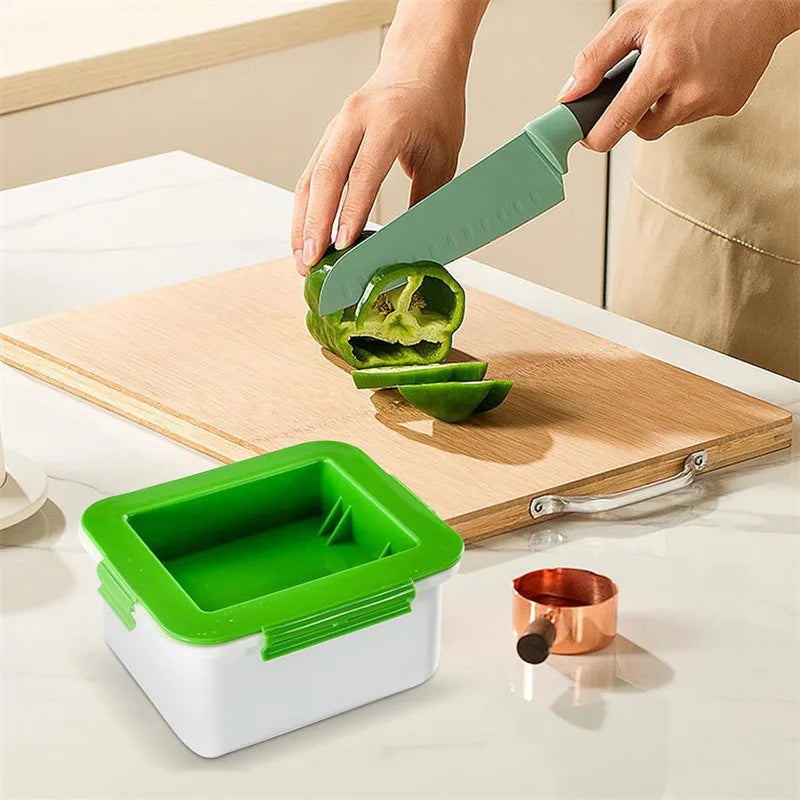 Kunststoff Tofu Presse Set mit Käsetuch für hausgemachten Tofu