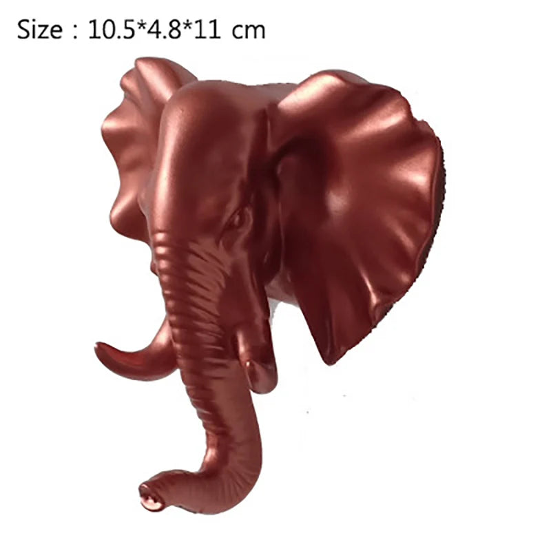 Tiermodell Wandhaken Vintage Design für Kleidung Hut Schlüssel Deko