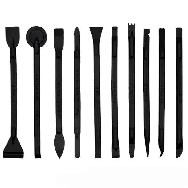 Schonendes 10-teiliges Kunststoff Reparaturset für präzises Handy-Öffnen