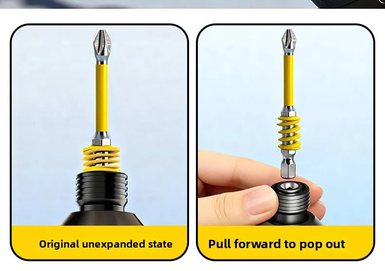 2-teiliges magnetisches Schraubendreher-Bit Set PH2 1/4 Zoll Hex Schaft-Yabubest - Home & More