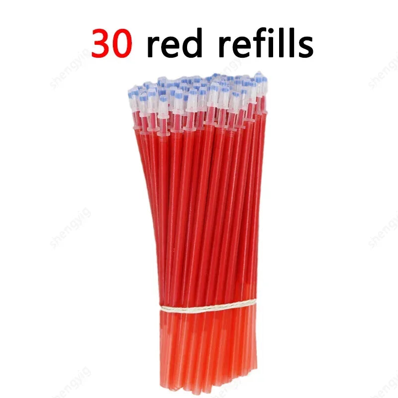 25-teiliges Kawaii Löschbares Gelstift-Set für Schule und Büro 15 cm