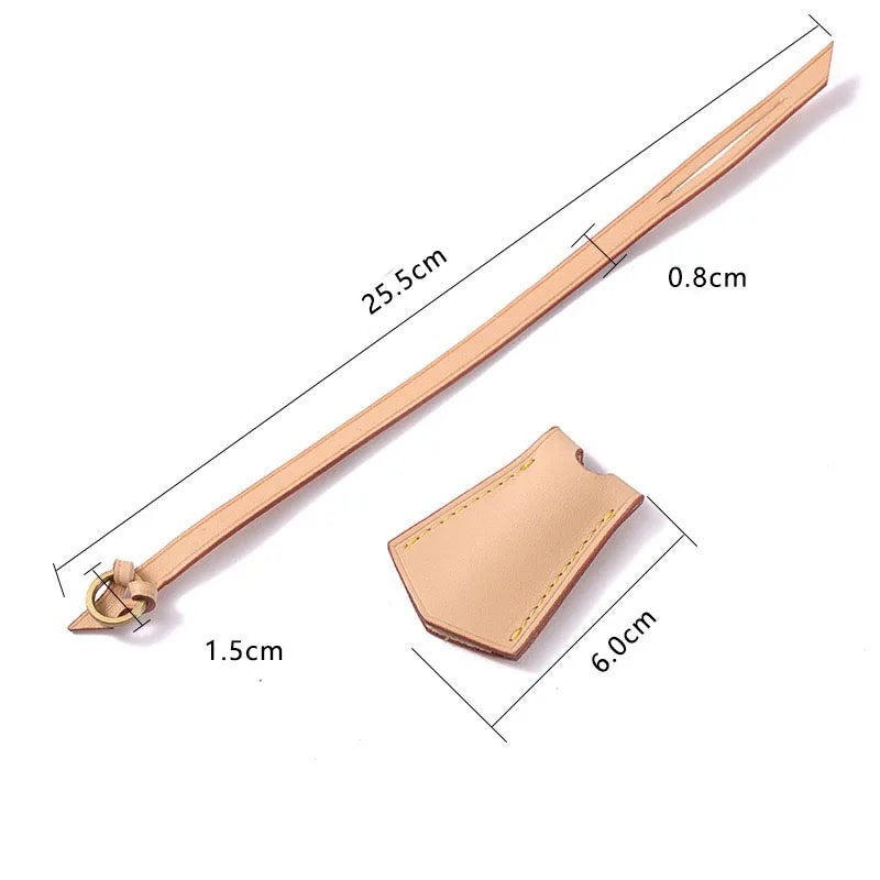 Benutzerdefinierte Initialen, neues gepflanztes Leder, echtes Leder, Vintage-Leder-Anhänger für Tasche zum Aufhängen, Reise-Anhänger, Taschenzubehör-Yabubest - Home & More