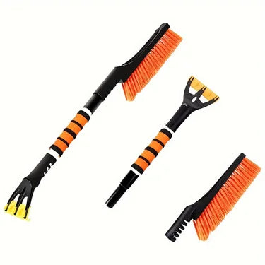 Tragbarer Schneebesen mit Eiskratzer und Aluminiumstange für Auto LKW