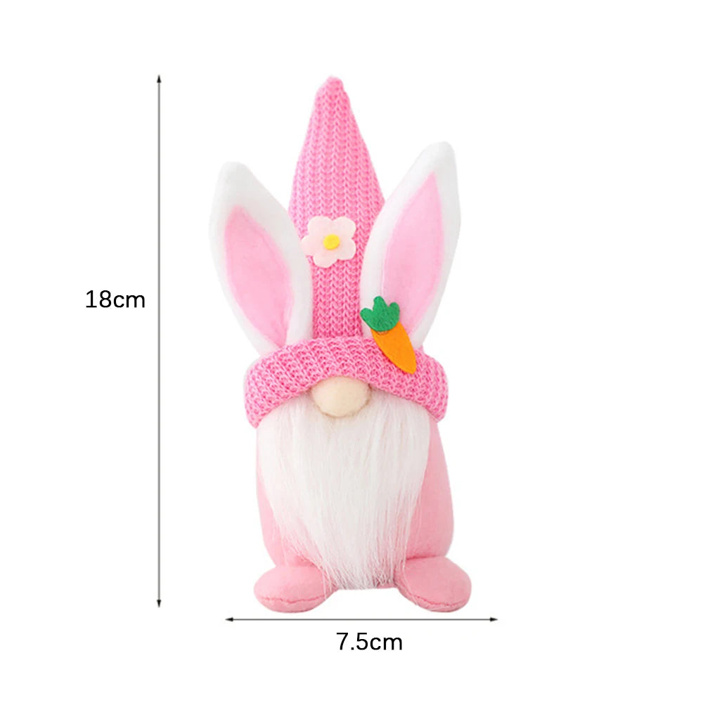 Ostern Zwerg-Kaninchen Puppe Fröhliche Frühling Dekoration Hängend-Yabubest - Home & More