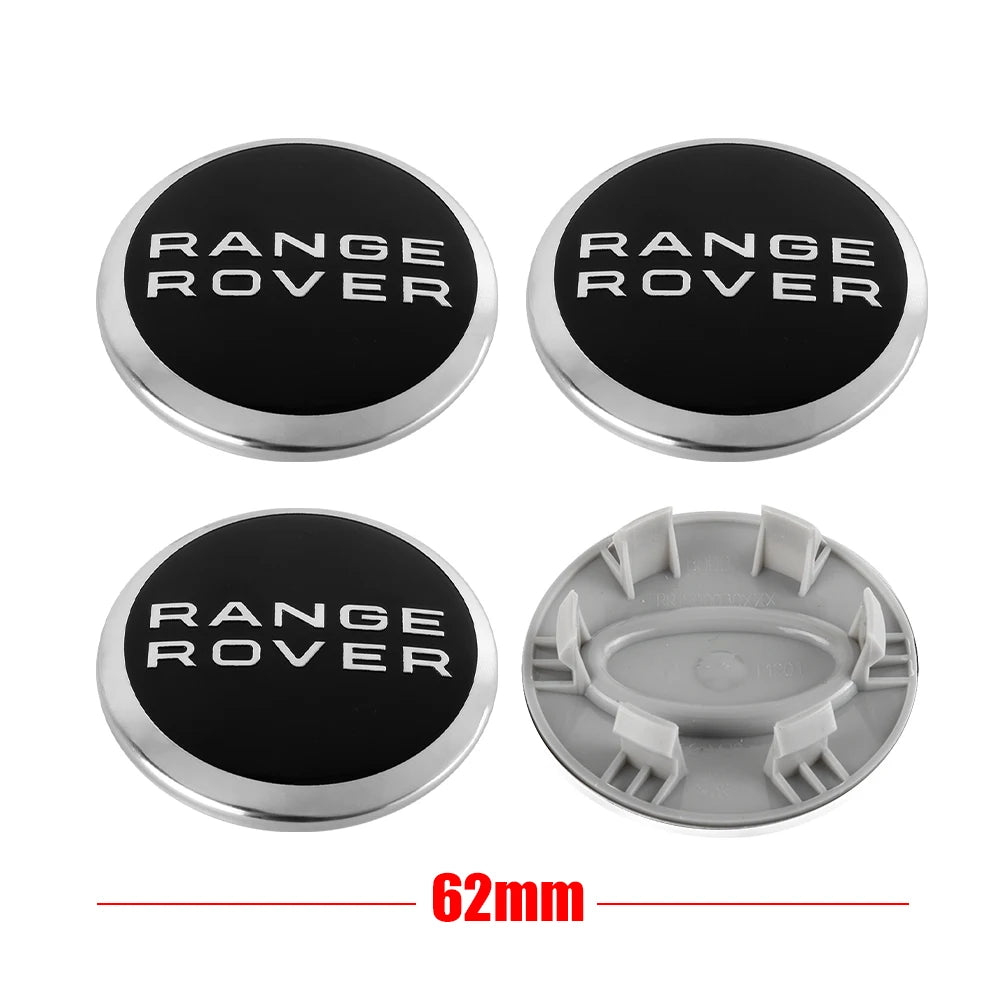 62 mm Radnabenabdeckung 4er Set ABS selbstklebend wetterfest