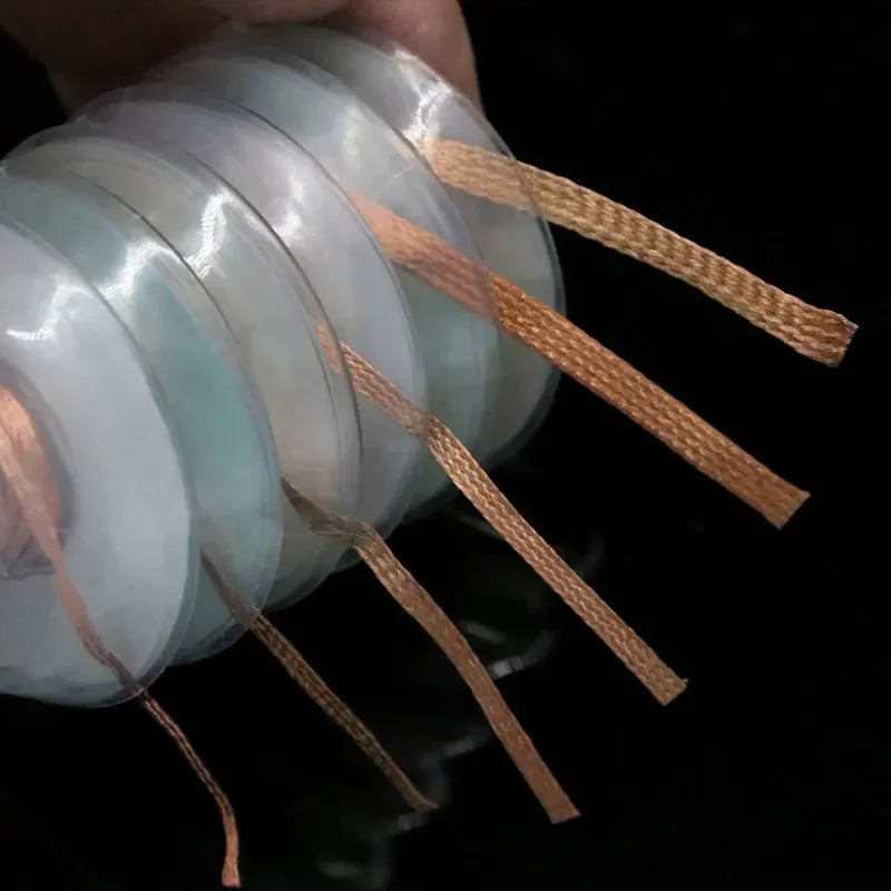 Entlötgeflecht aus reinem Kupfer mit verschiedenen Breiten für Elektronik