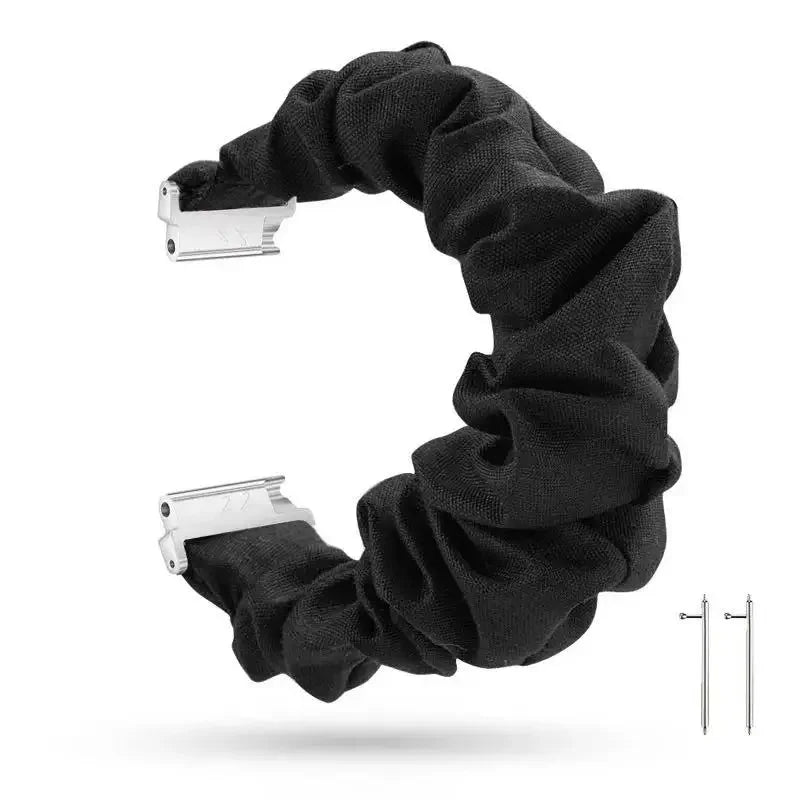 Elastisches Nylon Uhrenarmband 20mm 22mm für Smartwatches - Dehnbar Bequem