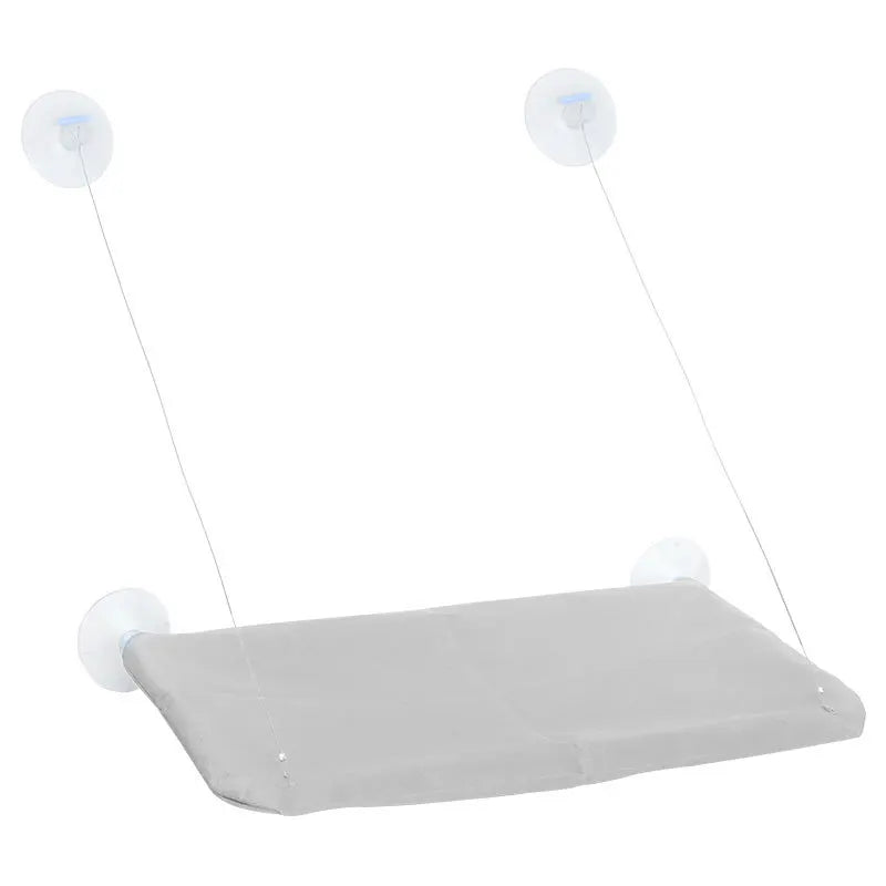 Ultraweiches Katzenfenster Hängemattenbett mit platzsparender Katzensitzstange