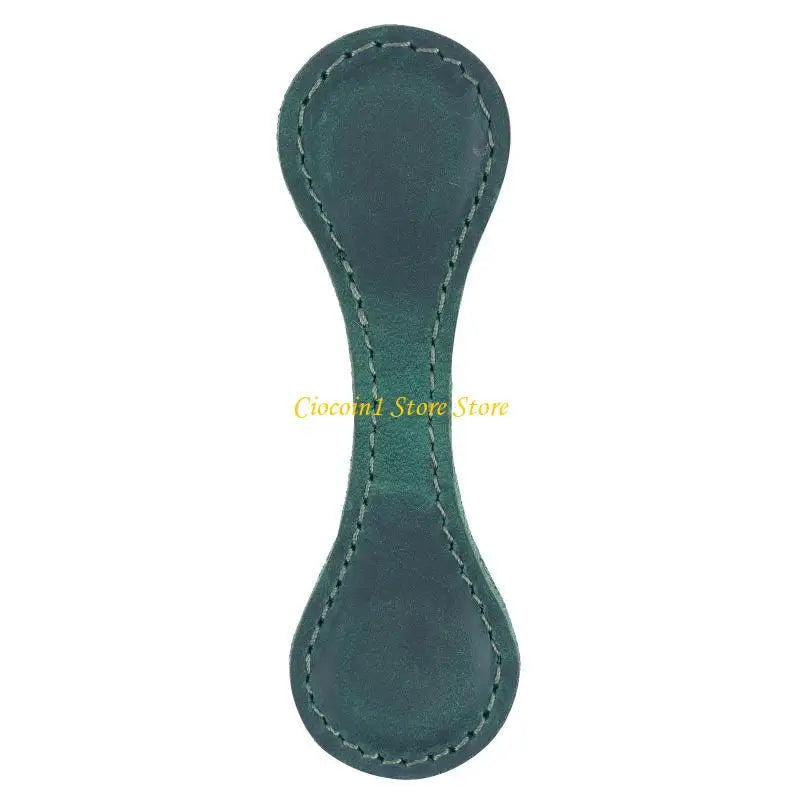 Tragbares Lesezeichen aus Leder mit Magnetverschluss für Buchseiten