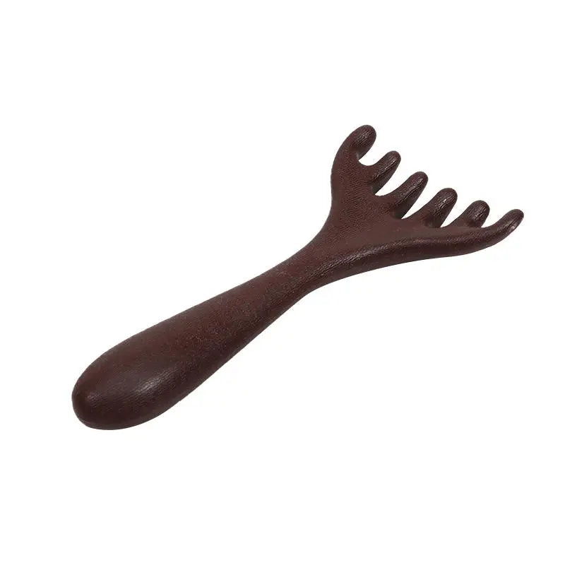 Holz Meridian Massage Kamm 6 Klauen Kopf Massagegerät für Entspannung-Yabubest - Home & More