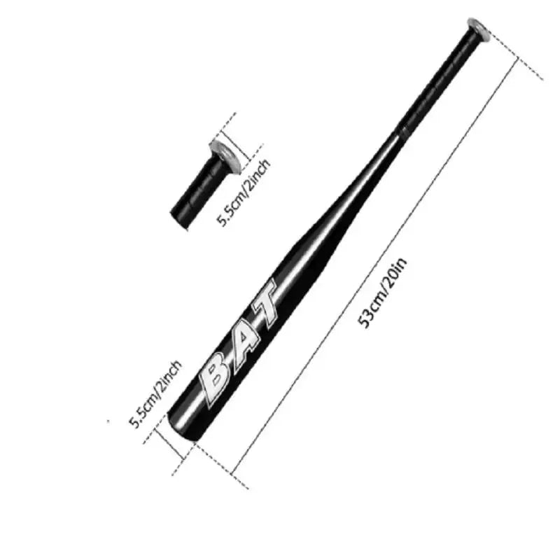 Verdickter Aluminium Baseballschläger mit Softballhandschuhen für Kinder