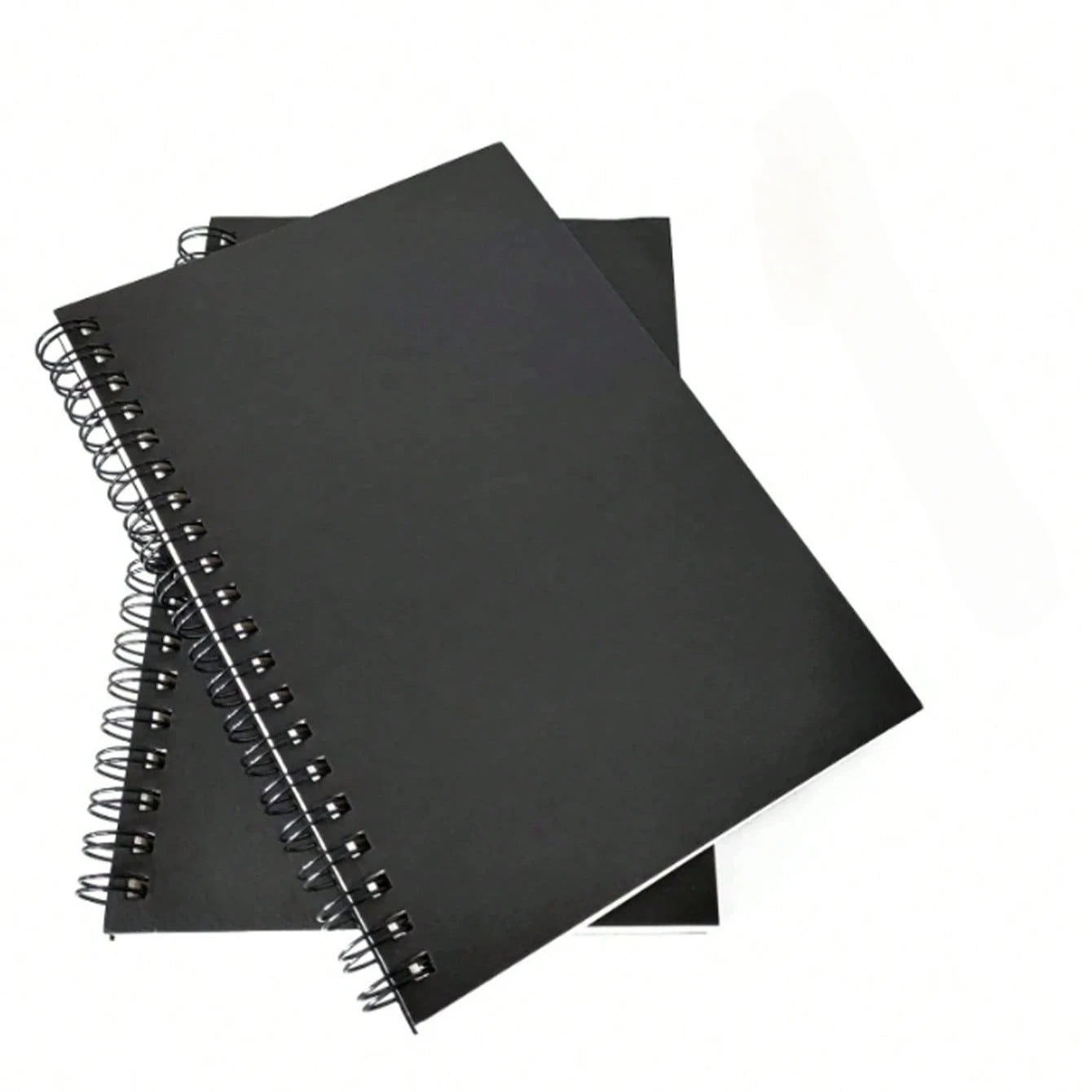 2er Pack Spiral Notizbuch Skizzenbuch 100g/m² 100 Seiten 19x13cm weich