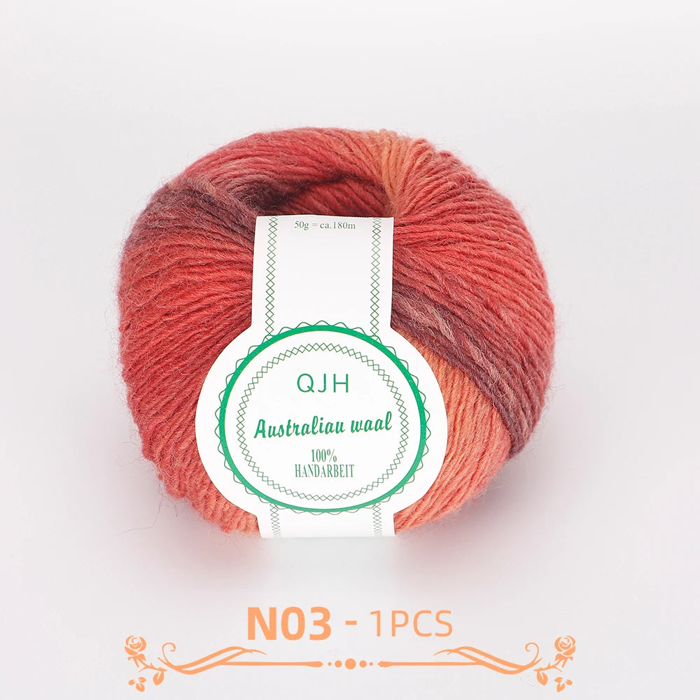 50g Kaschmir Wolle Kammgarn für Häkeln Stricken Umweltfreundlich