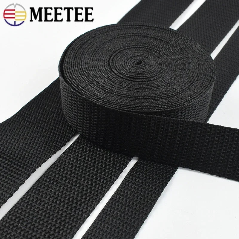 2-10M PUNKTE Nylon Gurtband 20-50mm für Rucksack, Gürtel, DIY Nähen