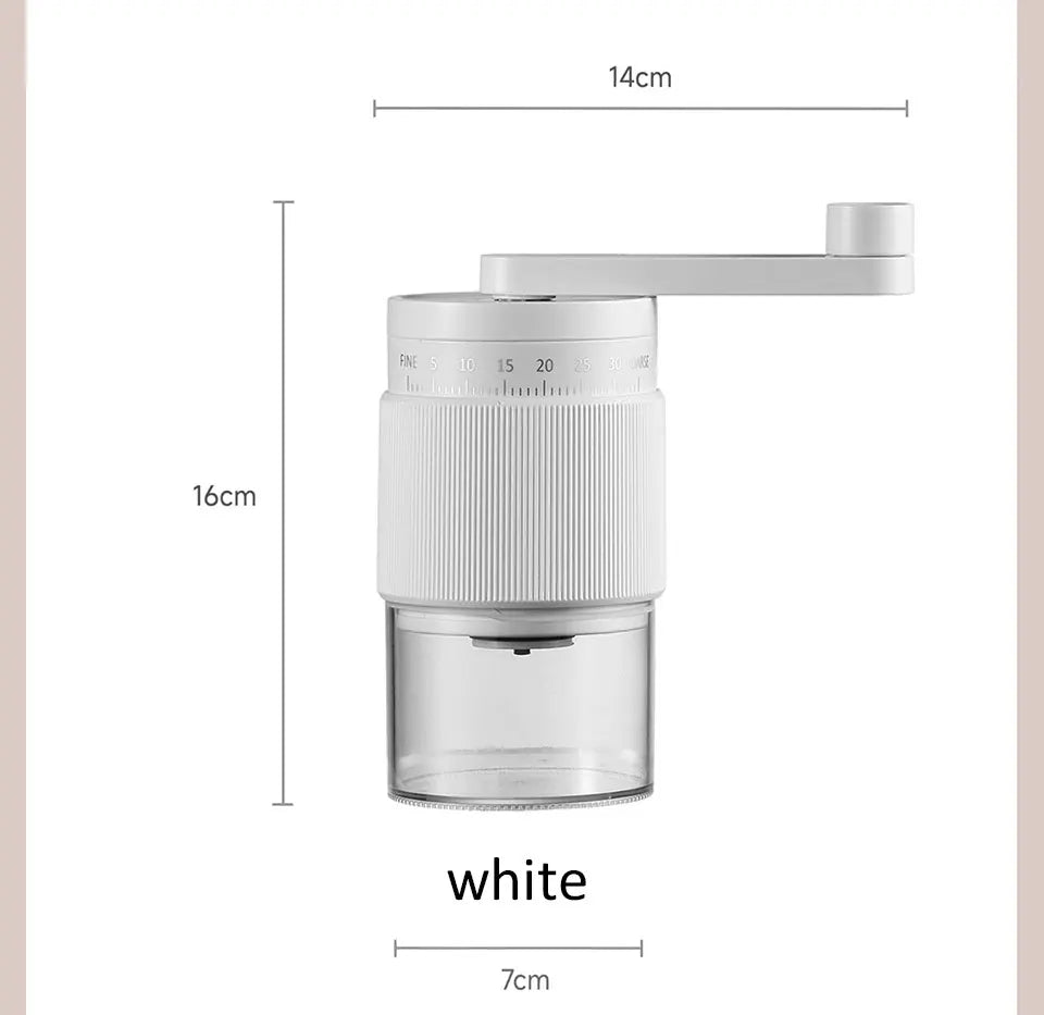 Verstellbare Manuelle Kaffeemühle mit Keramik Mahlkern