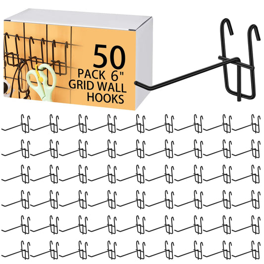 Mesh Gitterhaken Set Robuste Display Haken für Wandaufbewahrung Garage
