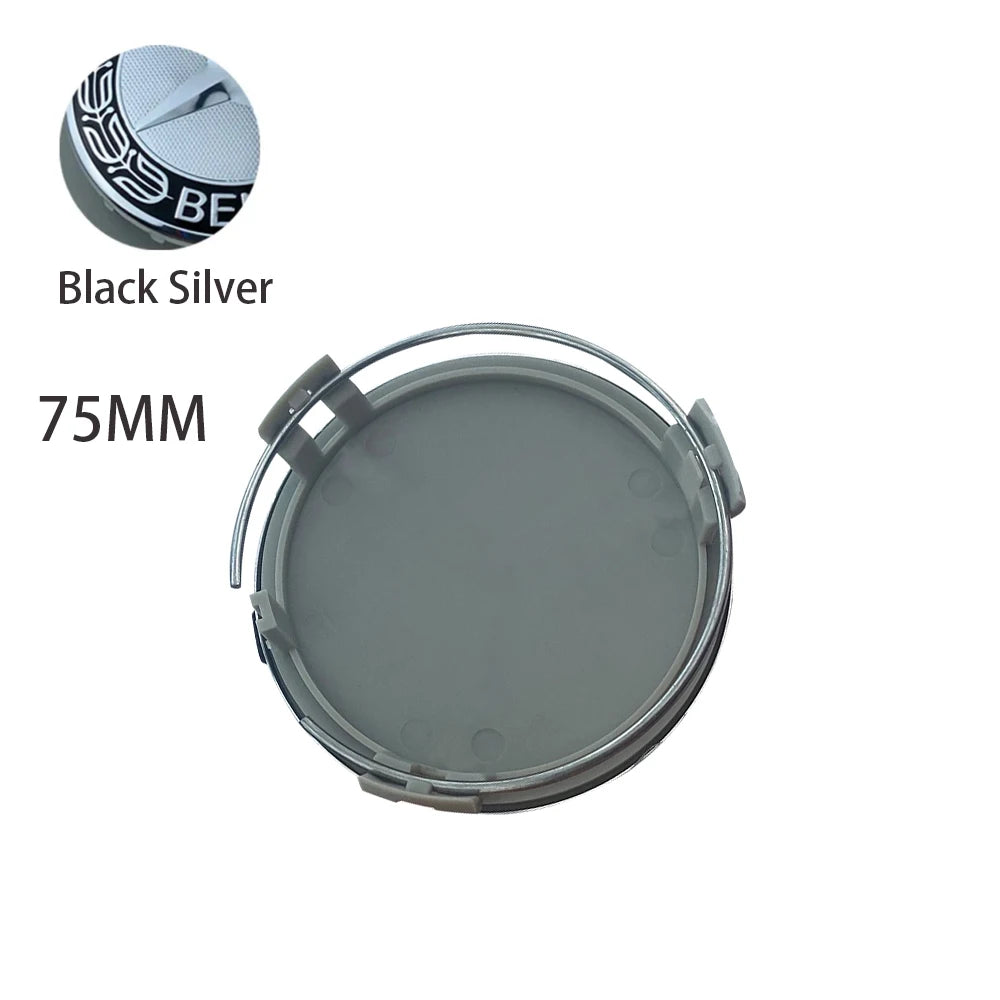 4er Set 75mm Radkappen für Auto Felgen - Styling Nabenkappen Zubehör