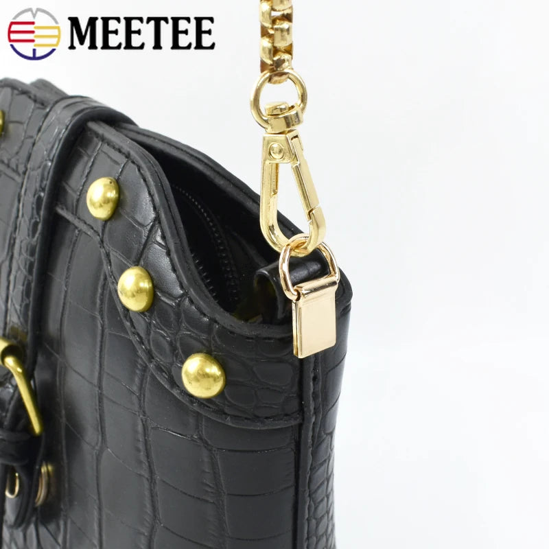 Metall D-Ring Schnallen Set mit Schrauben für Taschen Gurte DIY 4/10/20 Stück