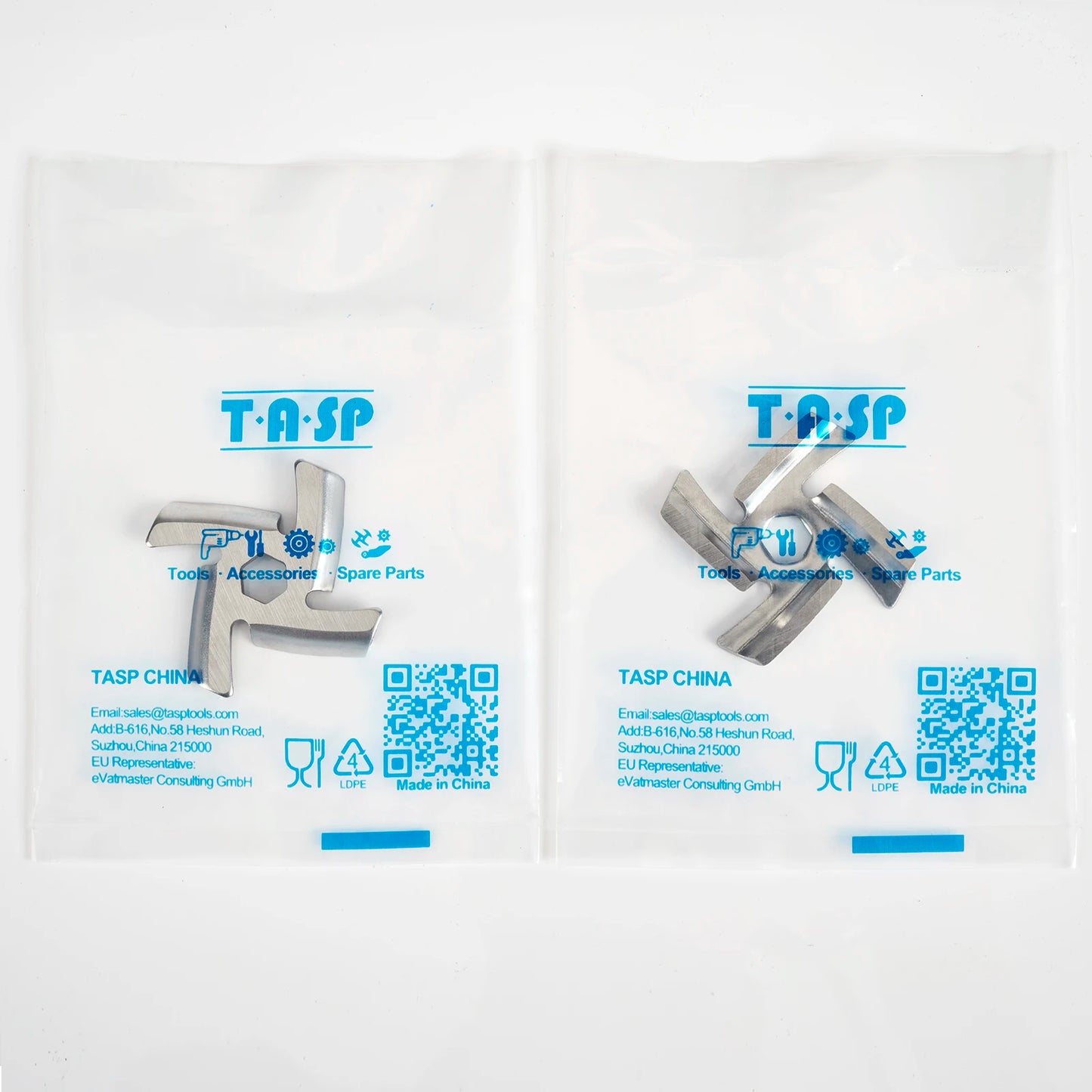 Fleischwolf Messer Klinge Edelstahl Ersatzteile 2 Stück Kompatibel