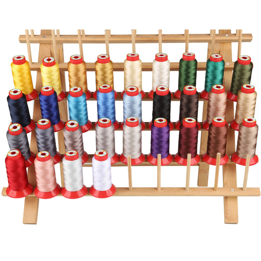 UV-beständiges 250D/3-Nähgarn aus Polyester mit hoher Zähigkeit, 0,2 mm Dicke, schweres Stoff-Leinwand-Lederschuhe, 500 Meter - Yabubest - Home & More