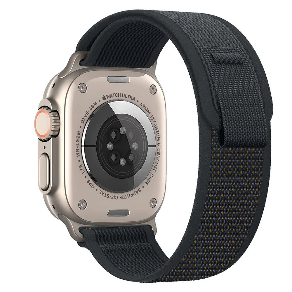 Robustes Nylon Armband für Apple Watch Ultra und alle Serien