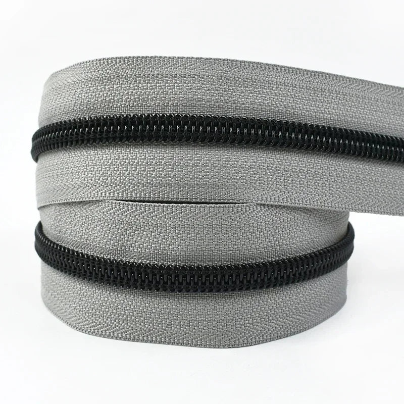 Reißverschluss 5# Nylon Meterware für Kleidung, Taschen - DIY Nähzubehör